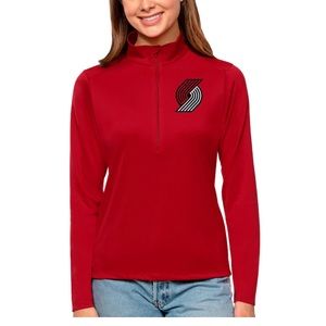 Nike Women's Portland Trail Blazers Half-Zip Top